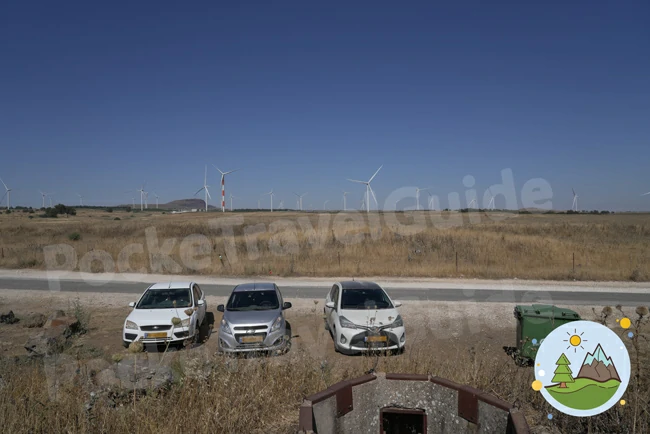 Parking at Mitzpe Nechama Lookout campsite - PockeTravelGuide